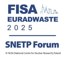 Logo FISA-EURADWASTE 2025 and SNETP Forum 2025 by National Centre for Nuclear Research